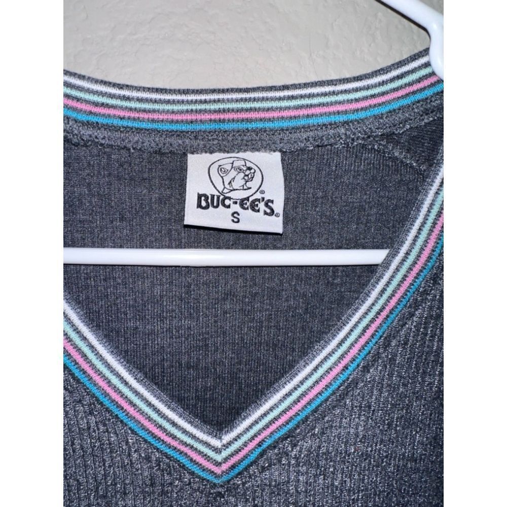 Buc-ees Embroidered Christmas Ornament Sweatshirt - Picture 3 of 6
